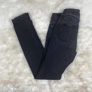 Calvin Klein Jeans Woman's Ultimate Skinny Black Stretchy Jeans Sz 2
